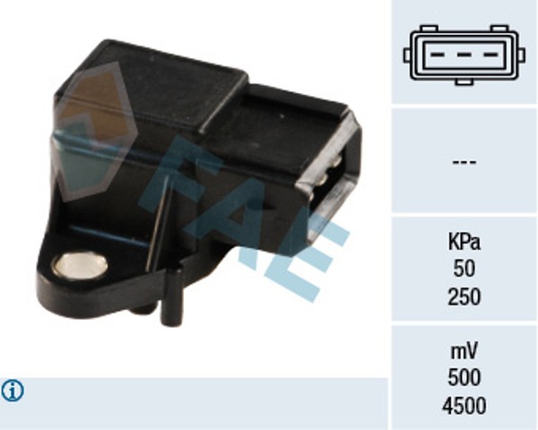 Sensor Saugrohrdruck FAE 15024 FüR Klasse Modell W124 W210 Mercedes Sprinter Bus-image