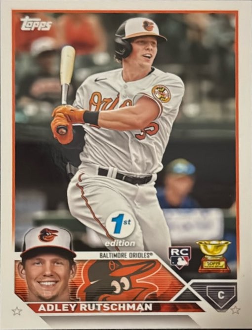 2023 Topps Series 1 1st Edition #250 Adley Rutschman