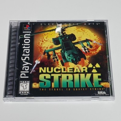 NO GAME - Nuclear Strike (Sony PlayStation 1) PS1 Genuine Replacement Case