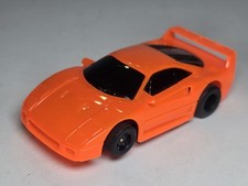 Tyco Magnum 440-X2 Test Shot Ferrari F40 Orange HO Scale Slot Car