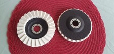 2er-Pack 125 mm Filz Polierscheibe f&uuml;r Winkelschleifer zum Schleifen Polieren