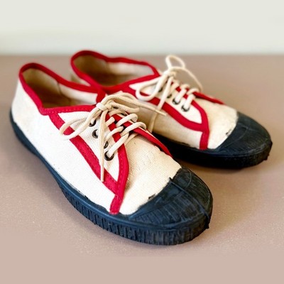 Vintage 1991 Soviet Keds USSR Rubber Shoes Kedy Athletics Chernivtsi ROZ CCCP