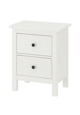 Ikea Hemnes Nachttisch Kommode weiß Hochglanz Top Zustand Blitzversand