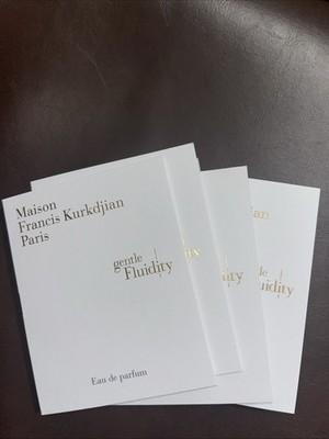 MFK Gente fluidity Gold 4 Pack Sample
