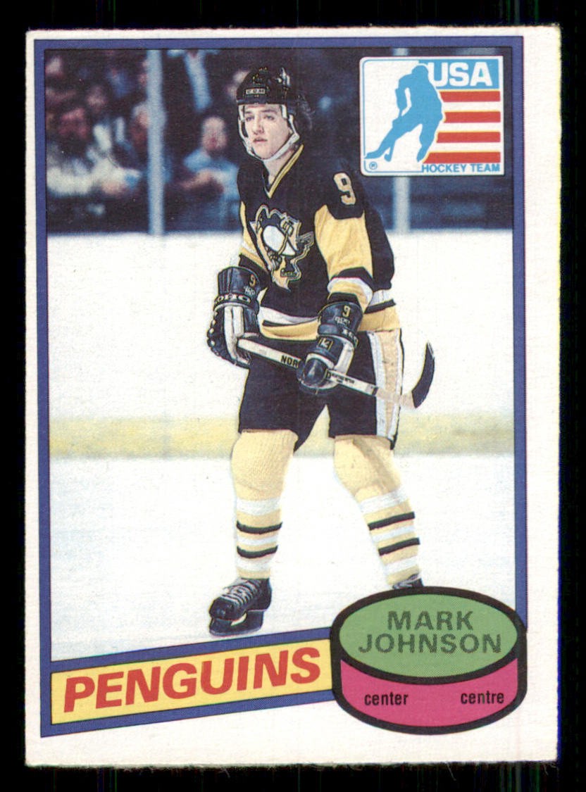 1980-81 O-Pee-Chee #69 Mark Johnson OLY RC