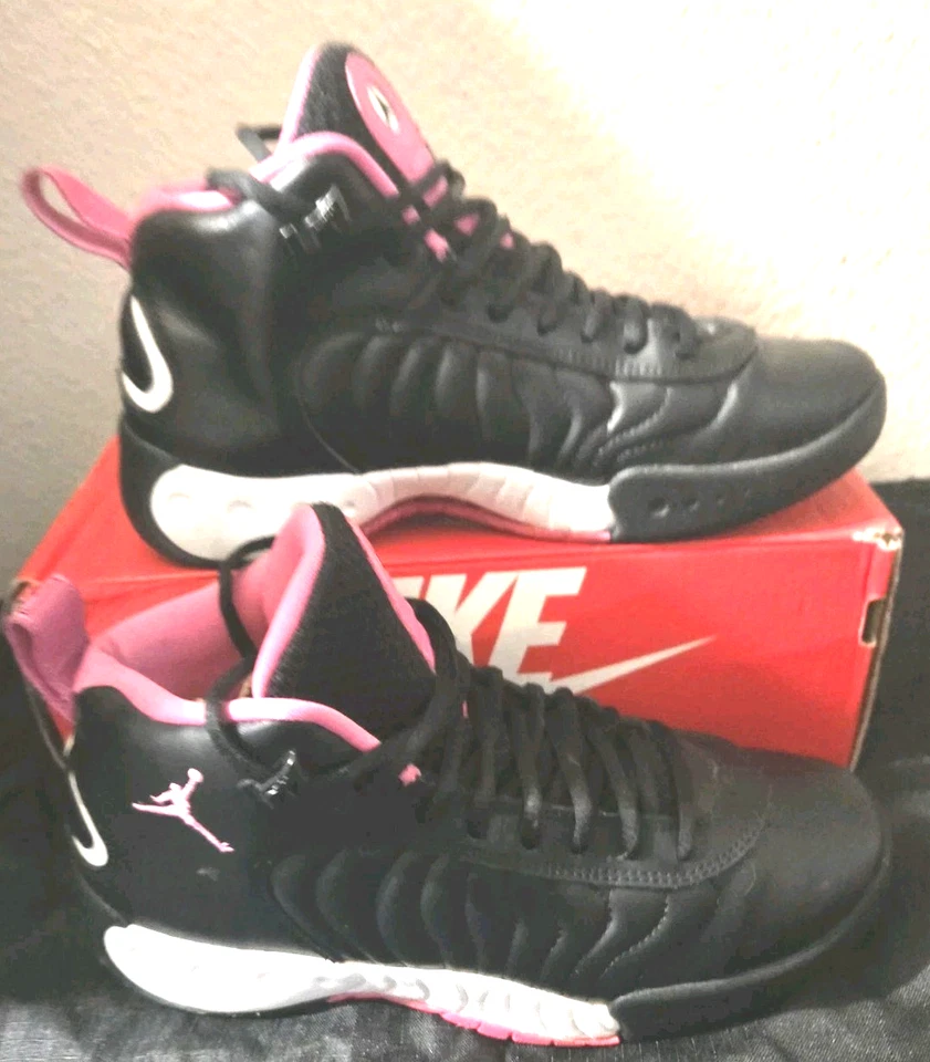 Nike Niños Air Jordan Jumpman Pro AV2869-006 Negro Zapatos para Correr Tenis Talla 5.5Y Foto 3 de 4