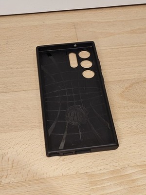 Spigen Liquid Air Hülle für Samsung Galaxy S23 Ultra 5G - Schwarz (ACS05614)
