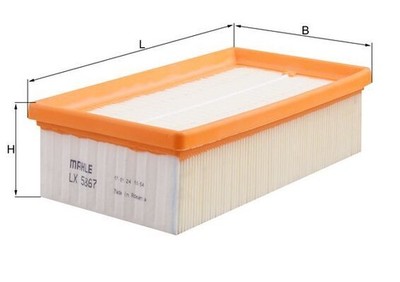 For Knecht LX5867 air filter LX5867 air filter (cartridge) fits: Dacia Duster,