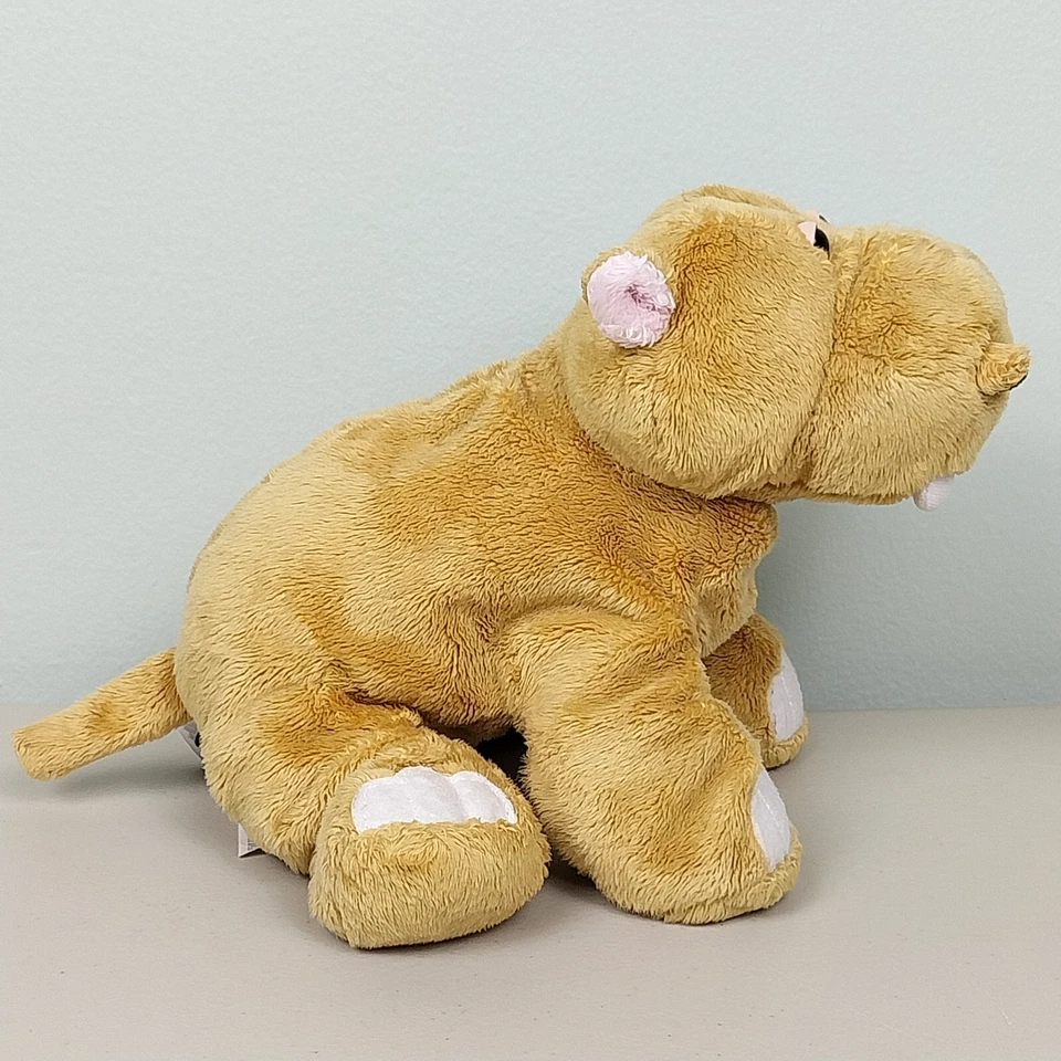Ganz Mud Hippo Brown 9" Plush Stuffed Animal Toy Plushie - No Code - Image 2 of 4