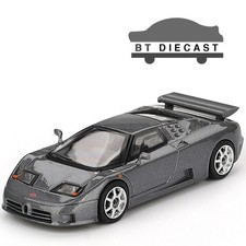 MINI GT BUGATTI EB110 SUPER SPORT 1/64 DIECAST GRIGIO SCUTO GREY MGT01002