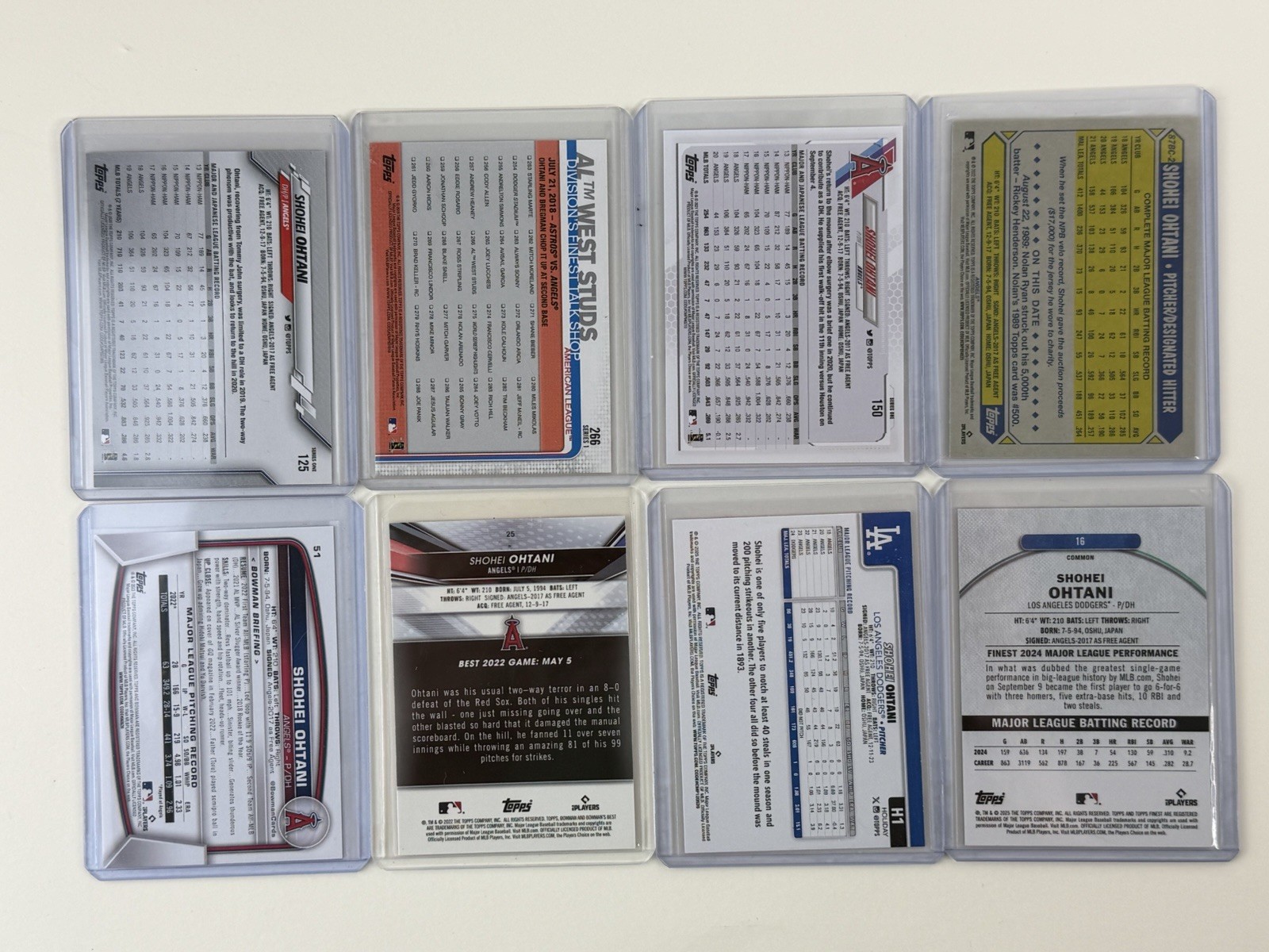 Shohei Ohtani 40 Card HUGE LOT Inserts, Parallels, And More Dodgers & Angels