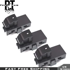 For 2005-2015 GMC Chevrolet Saturn Buick Rear Power Window Door Control Switch×3