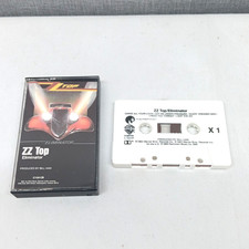 ZZ Top Eliminator Cassette Tape RCA Music Service Club Edition Tested 80s Music