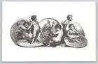1985 Cherubs & Coinage Postcard #4 - Numismatic Card Company Art Print