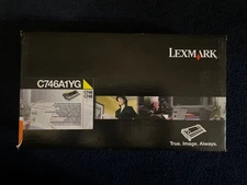 Lexmark C746A1YG Toner Cartridge - Yellow