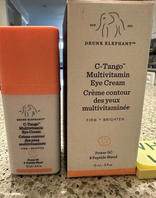 Drunk Elephant C-Tango Multi Vitamin Eye Cream .5oz/15mL FULL SZ BRAND NEW BOX