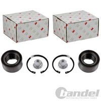 2X Nk Radlager Satz Hinten Links+Rechts Passend FüR Bmw 1 2 3 4
