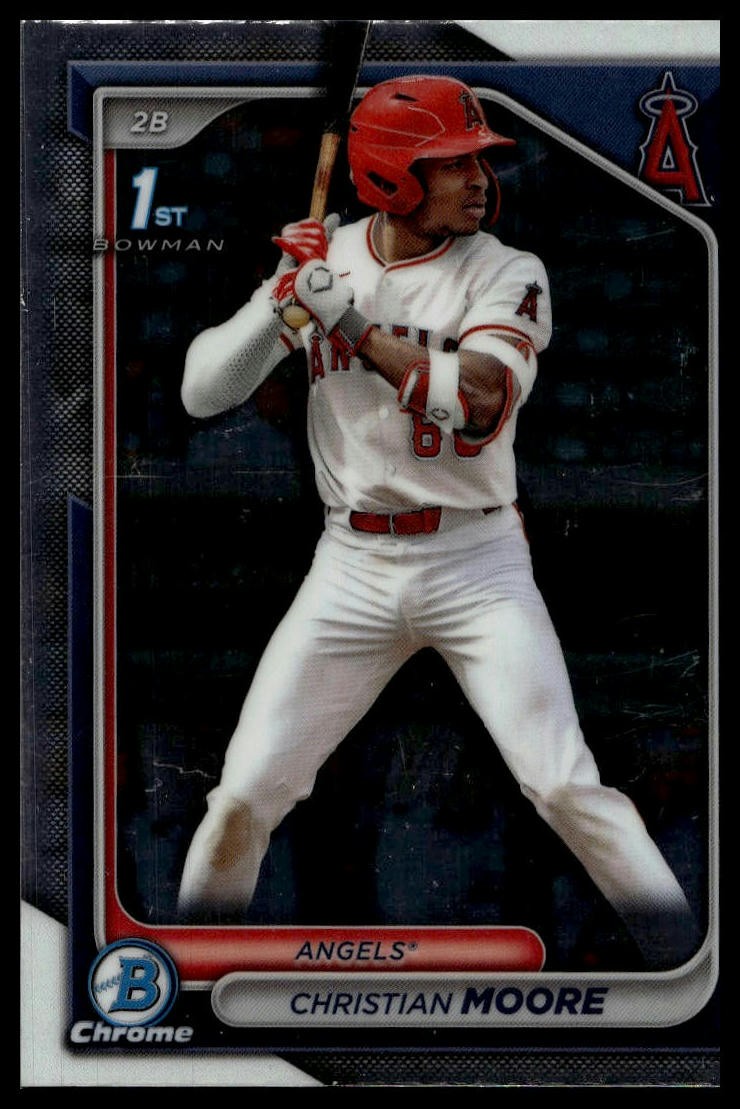 2024 1st Bowman Draft #BDC-13 Christian Moore Chrome