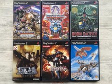 SONY PS2 Zoids Struggle & Infinity Fuser & Tactics & Shin & Neo Contra Skygunner