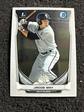 JACOB MAY #BCP3 2014 Bowman Chrome QTY Chicago White Sox