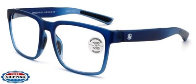 V.W.E. Men Progressive Reading Glasses No Line Clear on Top Bifocals Reader -