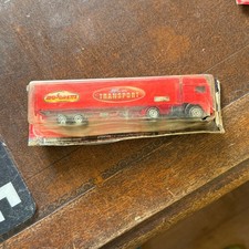 Vintage NOS Majorette Movers Mini Transport Red Truck