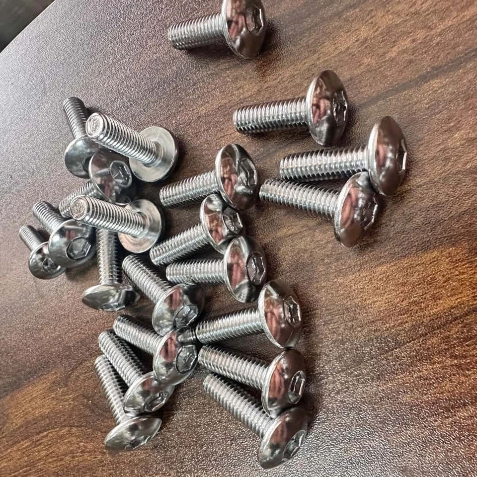  Para Yamaha 2007-2008 YZF-R1 R1 Carenado Pernos Carrocería Tornillos Kit Tuercas Foto 3 de 4