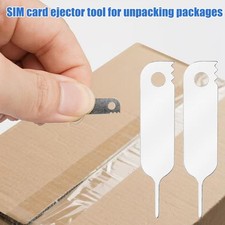 10Pcs Universal SIM Card Ejector Pin Tool For Apple Phones T4B1