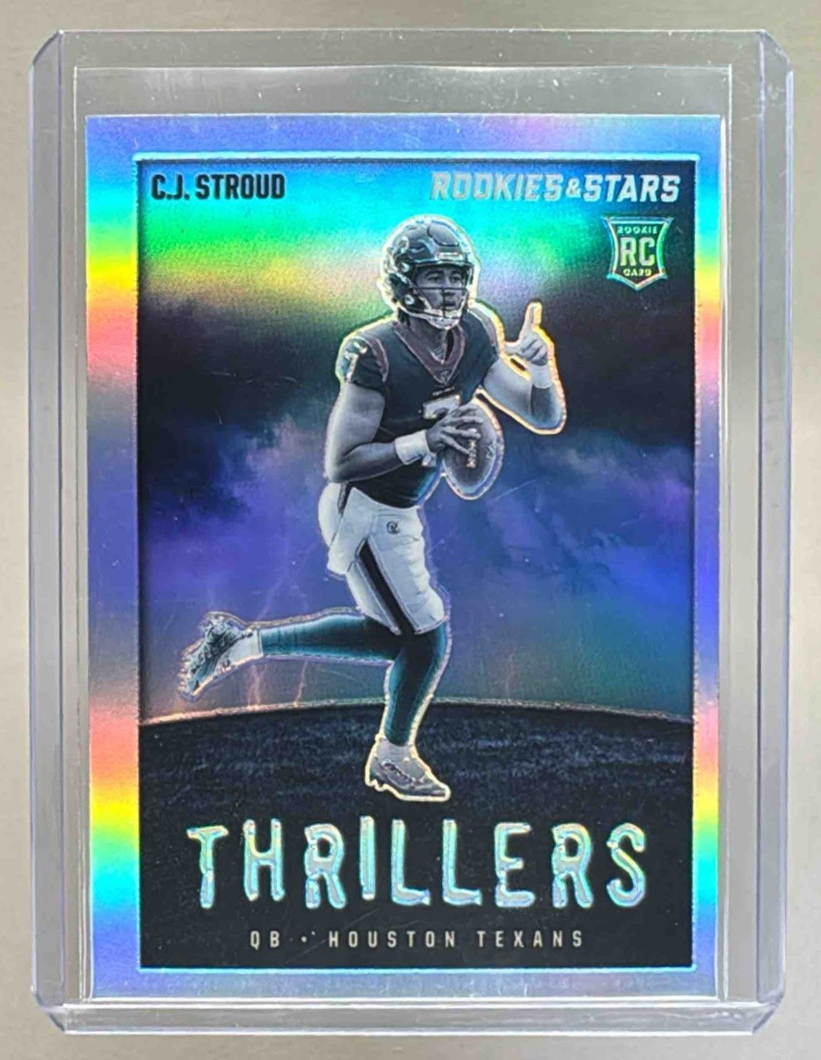 C.J. Stroud 2023 Panini Rookies & Stars #TH-12 Silver Thrillers Rookie RC