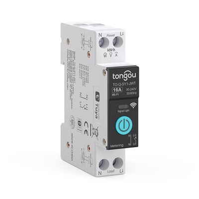 Smart Life WIFI 1P Hutschiene Smart Home Schalter TUYA
