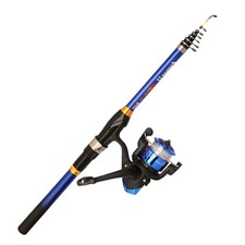 Telescopic Fishing Rod Light Carbon Casting Pole 1.5-3M Night Outdoor