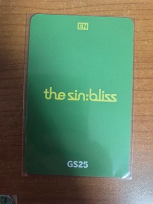 ENHYPEN THE SIN : BLISS 特典　トレカ　GS25 Jungwon Enhypen Photocard 
