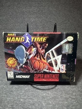NBA HangTime (Super Nintendo Entertainment System SNES CIB 13