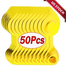 50 Yellow Fuel Gas Can Jug Vent Cap Blitz Wedco Scepter Essence Midwest Eagle