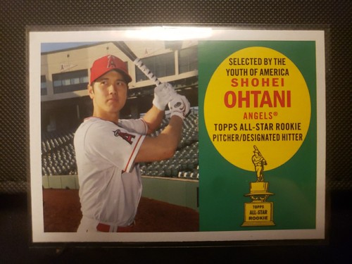 Shohei Ohtani #60AR-SO 2020 Topps Archives 1960 All Star Rookies card