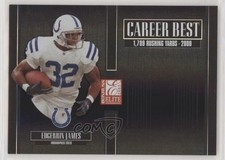 2005 Donruss Elite Career Best Black 7/250 Edgerrin James #CB-18 HOF n1u