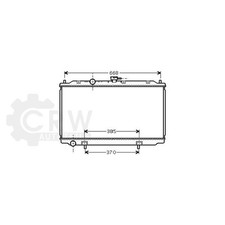 Radiateur Nissan ALMERA