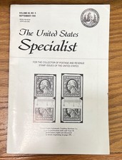 THE UNITED STATES SPECIALIST - VOL. 69  NO. 9,  SEPT 1998 VINTAGE BOOKLET