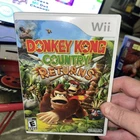 Donkey Kong Country Returns (Nintendo Wii, 2010) Complete CIB - Tested Free Ship