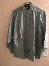 TOMMY HILFIGER Men's Long Sleeve Button Down Shirt 15 1/2 -32/33 Classic Fit