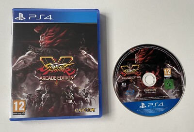 Street Fighter V 5 Arcade Edition Sony Playstation 4 PS4 OVP PAL Capcom