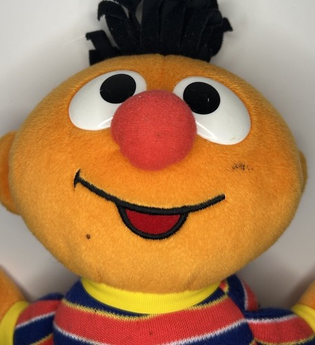 Sesame Street 2002 Bert & Ernie Fisher Price Plush Soft Dolls PBS TV - Picture 5 of 11