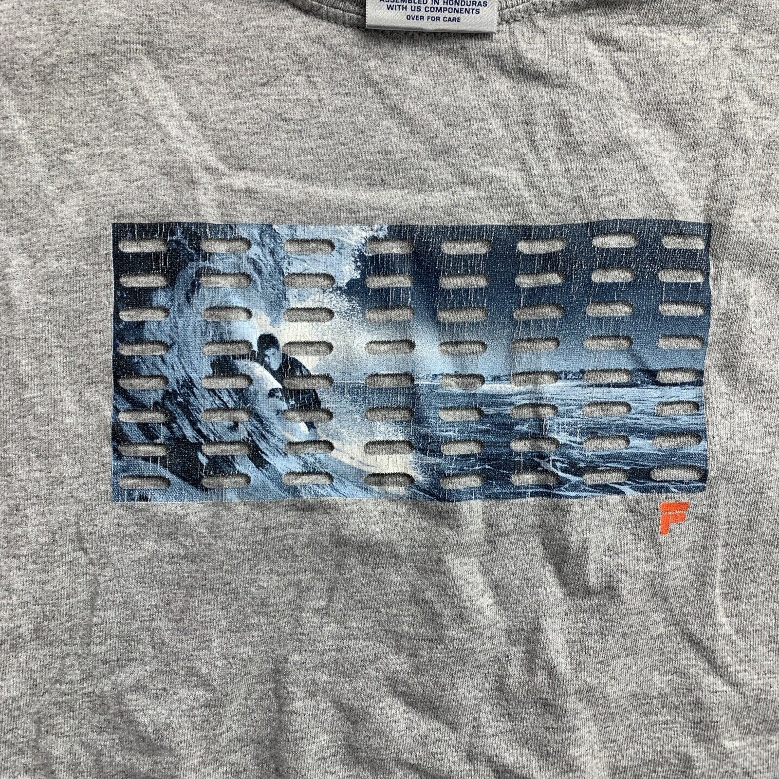 T shirt uomo Fila Surfing Waves Beach taglia XL