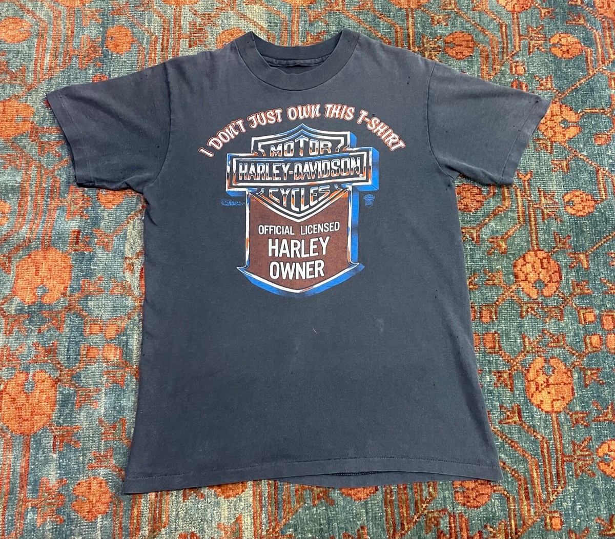 Vintage 80s Harley Davidson I DON