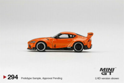 MINI GT 1:64 Pandem GR Supra V1.0 LHD Orange Car in box #294 | eBay