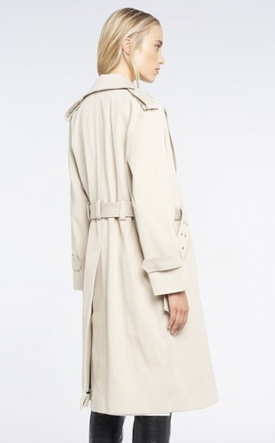 Veste trench-coat ceinturée femme Like Mackage coton mélangé créateur points de vente IRO 998 $ 38