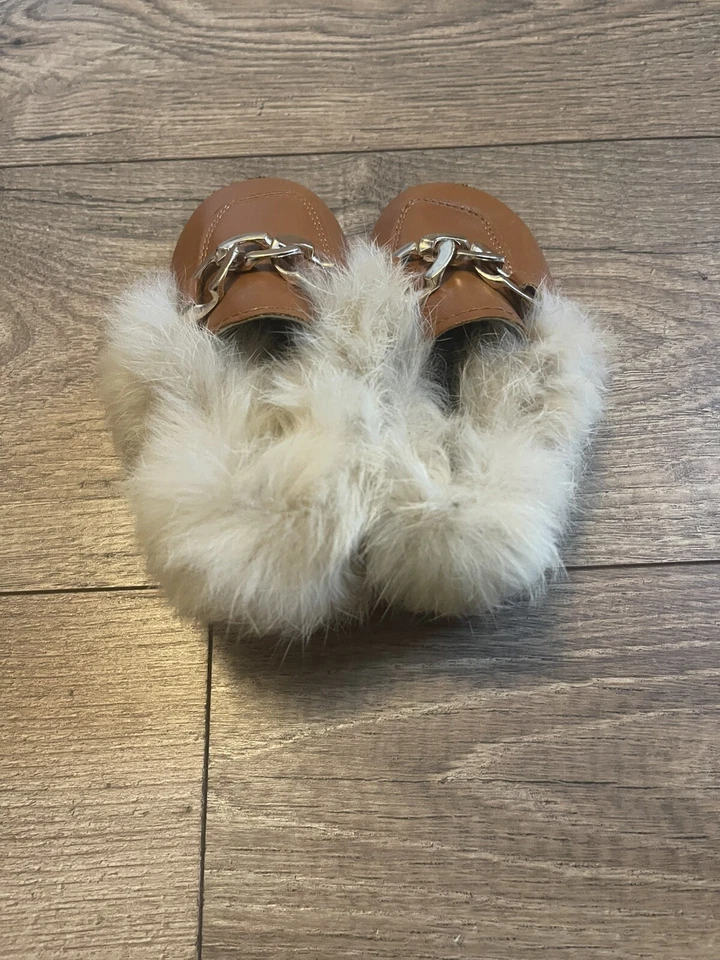 Детские зимние мокасины без шнуровки мех на лодыжке низкий горный размер ЕС 26 США 9,5 - Изображение 4 из 4