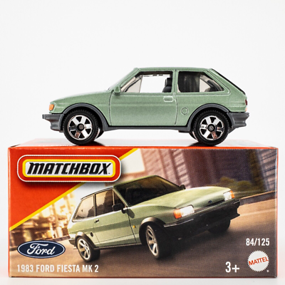 2025 Matchbox Power Grabs #84 1983 Ford Fiesta MK 2 CRYSTAL GREEN