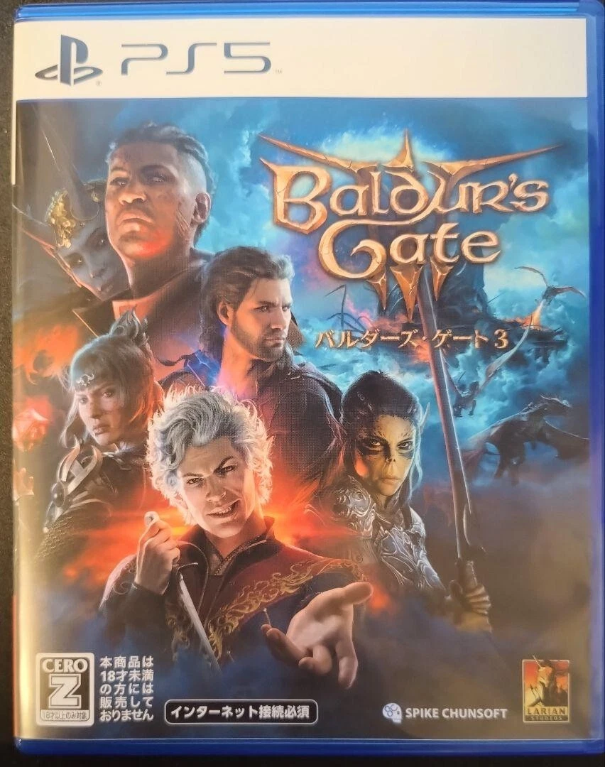 Baldur's Gate 3 Sony PlayStation 5 PS5 English available Physical Game Used