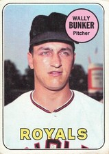 Wally Bunker 1969 Topps Baseball Card #137